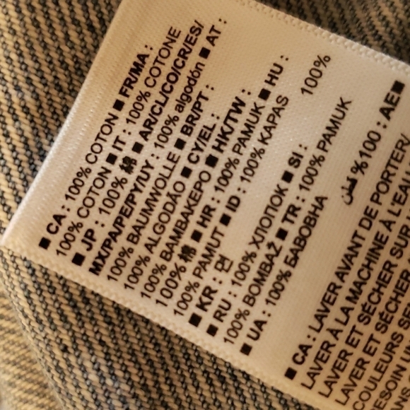 NWT gap jean jacket washed denim finish USA - Picture 11 of 16